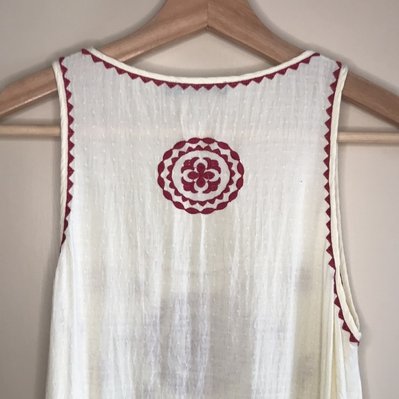 THML embroidered boho tank top - Picture 6 of 9